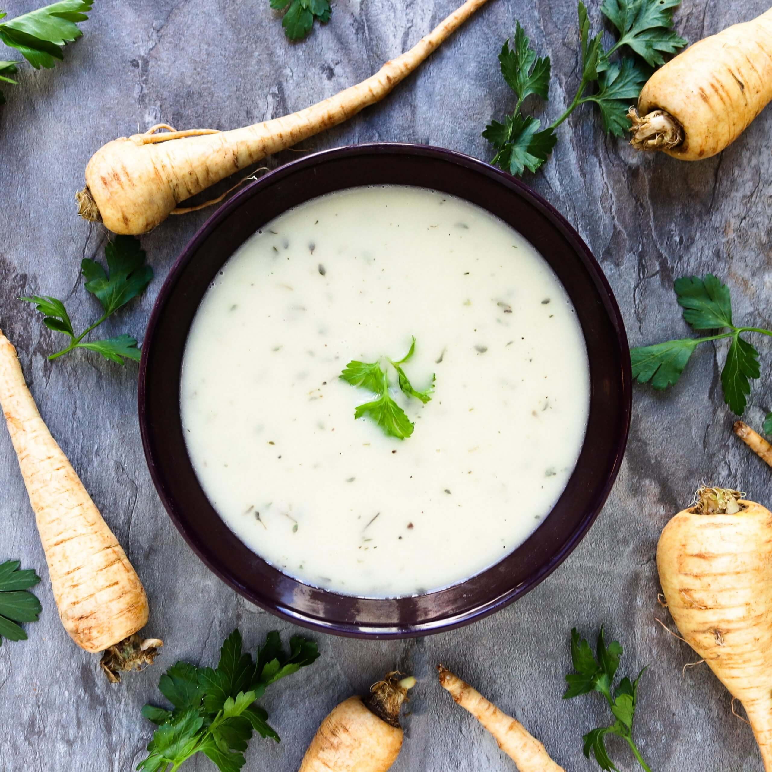 Pastinaken-Creme-Suppe