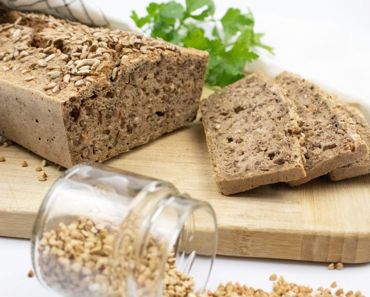 Glutenfreies Buchweizenbrot