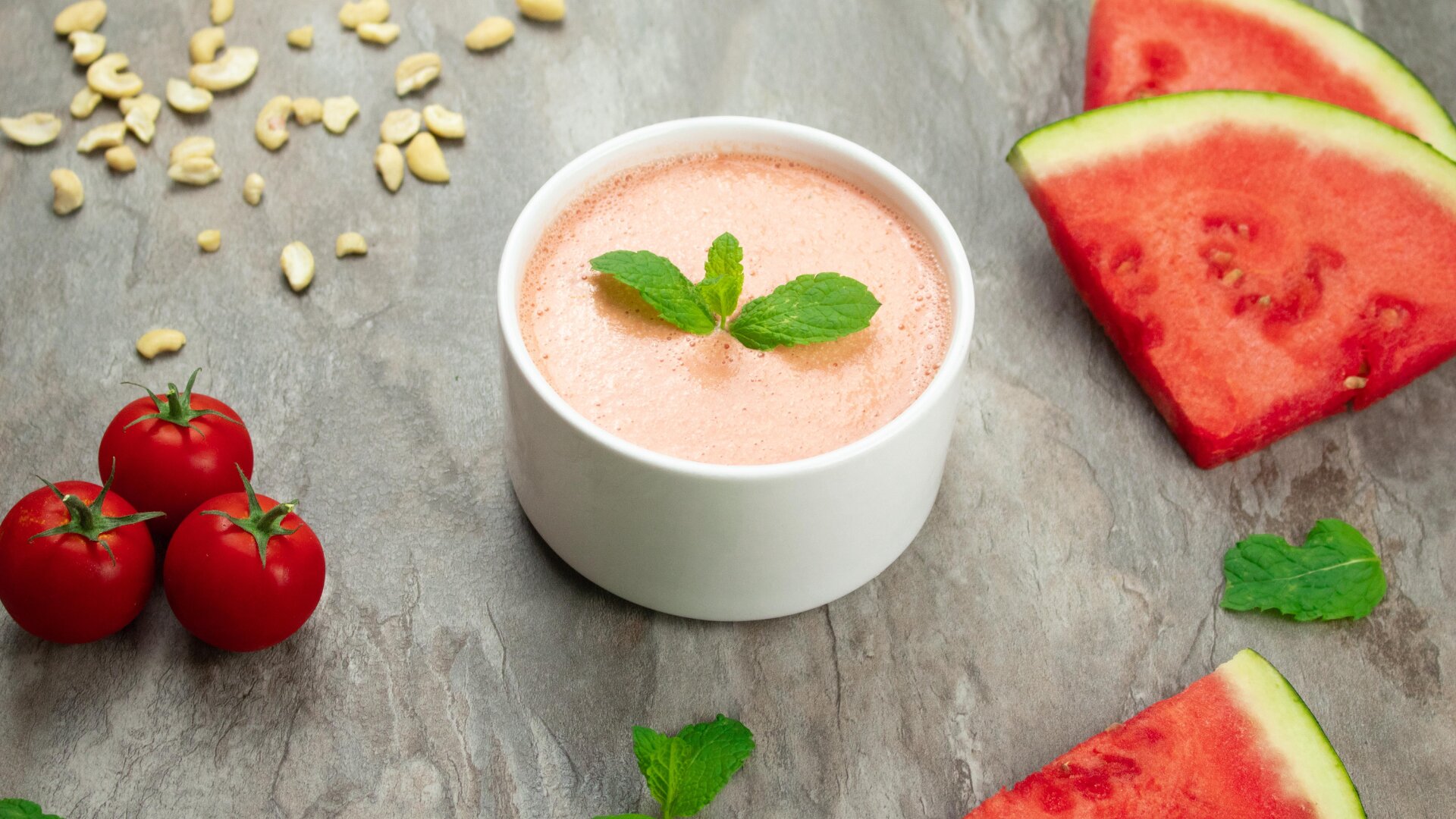 Kalte Melonensuppe Rezept Basenbox