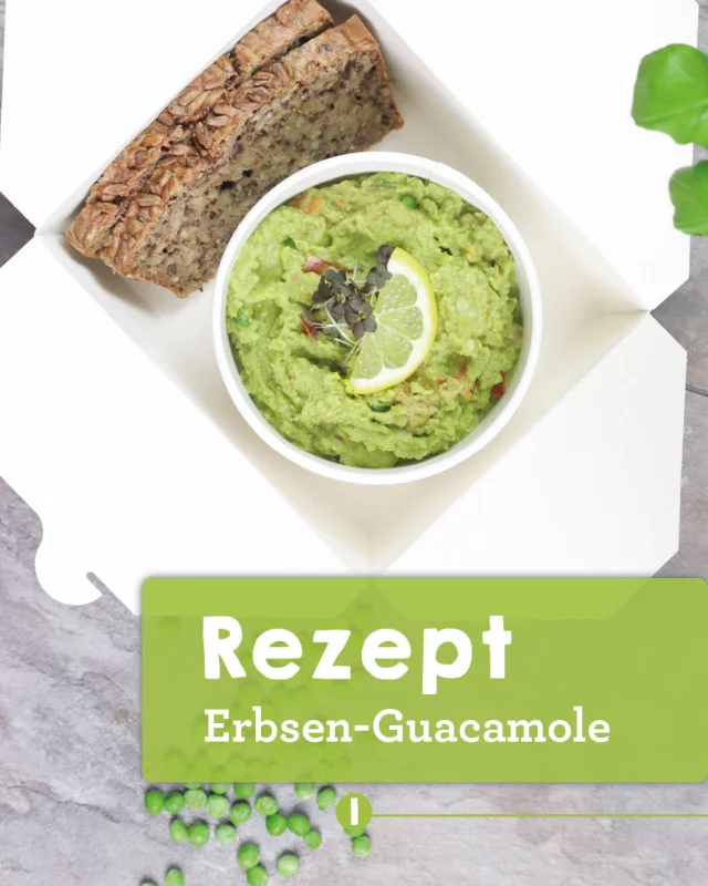 🌿Basen-Kraft zum Frühstück – Erbsen-Guacamole! ✨
Heute verraten wir Dir das Rezept für unsere beliebte
Erbsen-Guacamole, ein fester Bestandteil unserer
#Basenkur-Gerichte.🤩
Die Erbse – ein kleines Superfood – reguliert den Blutzuckerspiegel , liefert Proteine und Ballaststoffe und schenkt Dir so einen energiegeladenen Start in den Tag.💪😍
Mit welchen Frühstück startest Du am liebsten in den Tag?🥰

 #basenbox #basenkur #erbsenguacamole #erbsen #basisch #basischessen #basischleben #wien #vegan #vegetarischerezepte